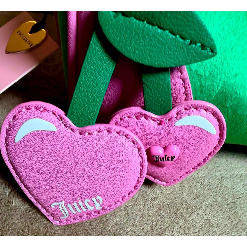 🍒 Juicy Couture NWT "Retro Cherry Gelato" Barrel Bag — Exclusive! 🍒 - Picture 7 of 10